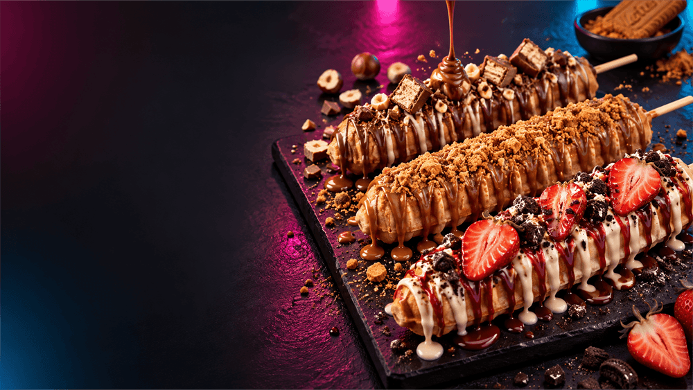 Loaded Triple Waffle Sticks 🍢