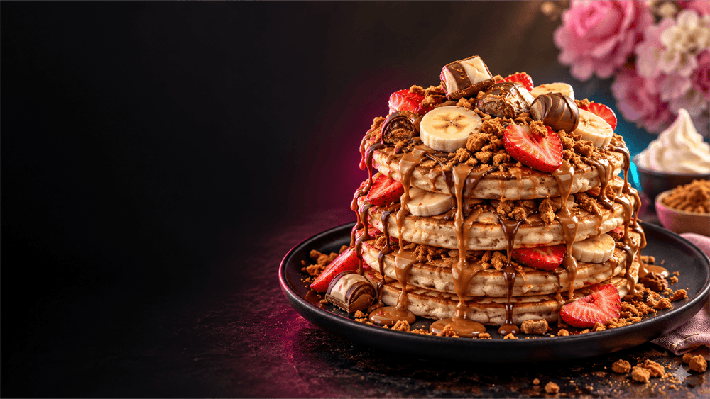 Towering American Pancakes 🥞
