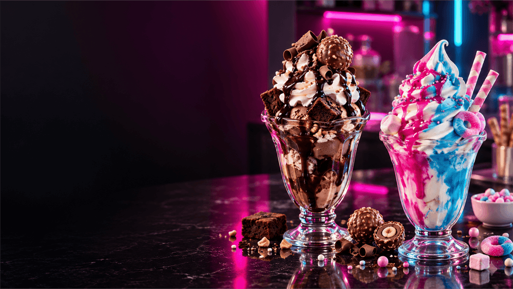 Ice & Sugar Signature Sundaes 🍦🍭