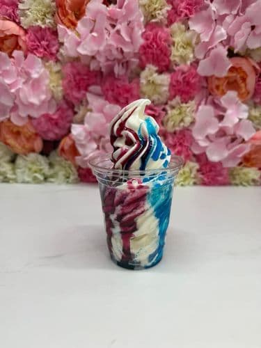 Mix sherbet ice cream